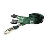 First Aid Pre-Printed Lanyard (per Pack of 5 | $0.85 ea.)