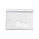 Enclosed Thumbslot ID Badge Holder - Clear (per Pack of 5 | $0.40 ea.)