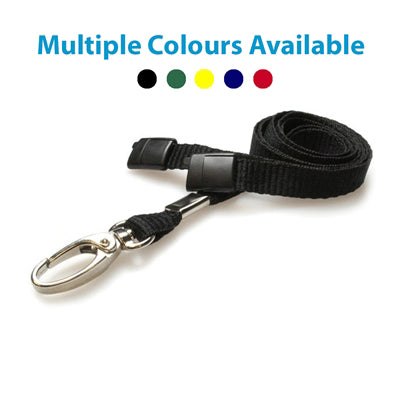 Lanyard with Safety Breakaway and Metal Hook (per Pack of 5 | $0.44 ea.)