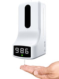 Touchless Thermometer & Hand Sanitizer Station