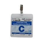 Contractor Pass Book & Badge "Authority-to-Work" Kits. (Starter Kit $42 | Refill Kit $30)