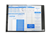 School Visitor Pass Book & Badge Kits. (Starter Kit $30 | Refill Kit $20)