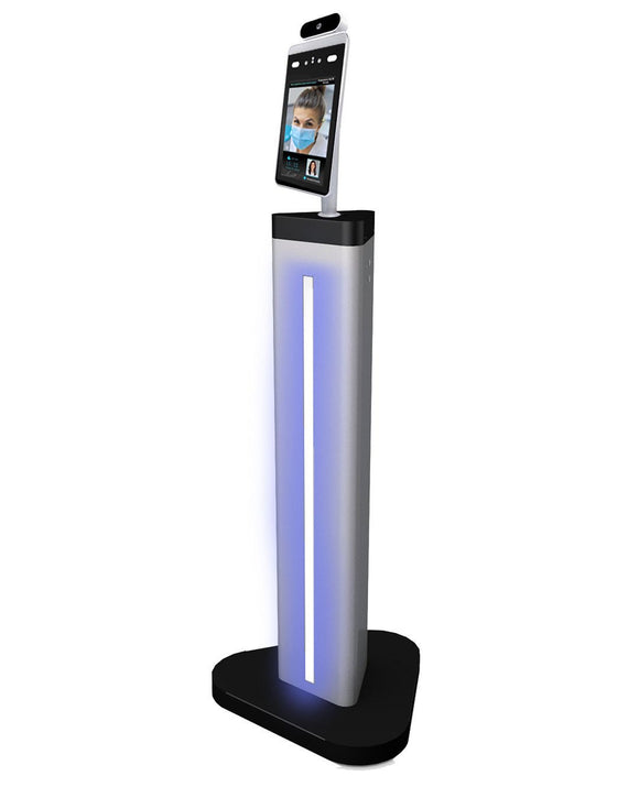 Temperature Scanning Kiosk with 2ft Stand