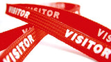 Visitor Pre-Printed Lanyard (per Pack of 5 | $0.85 ea.)