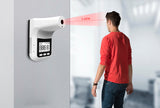 WALL MOUNTED HANDS FREE INFRARED THERMOMETER